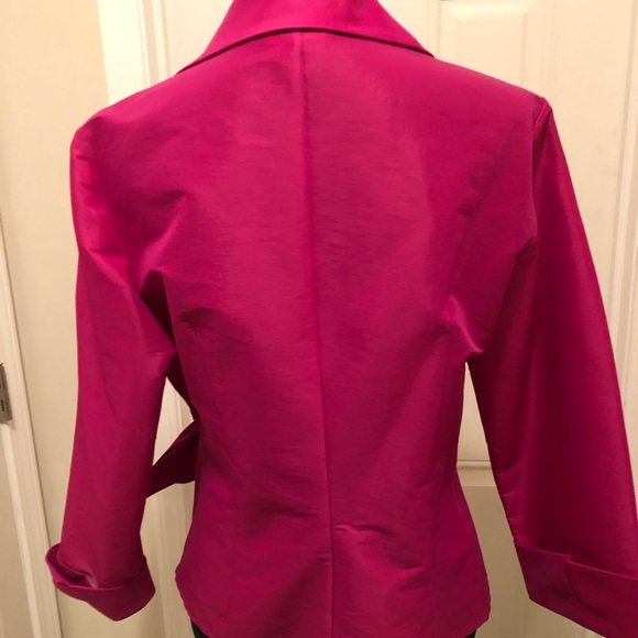 Talbots Fuschia Blouse - Picture 2 of 5
